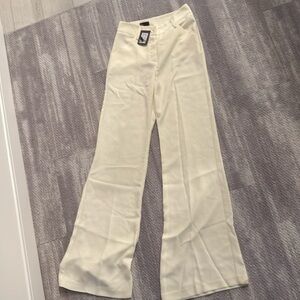 Olla Pareg Cream High Rise Trousers Size IT 40 / US 4